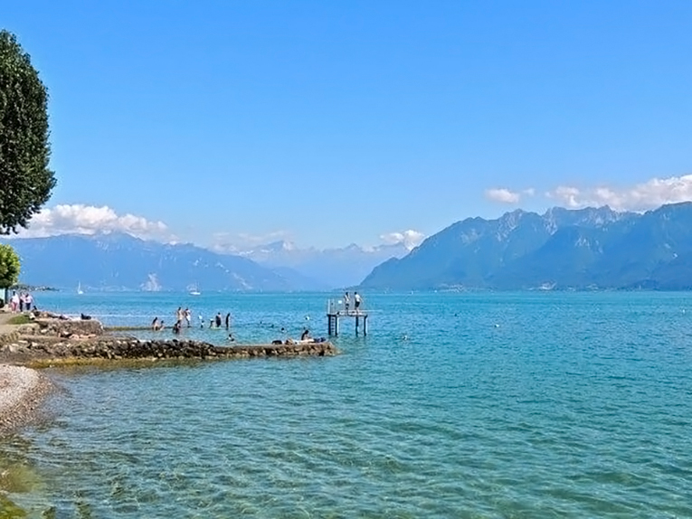 Женевское Озеро Лозанна (Швейцария)