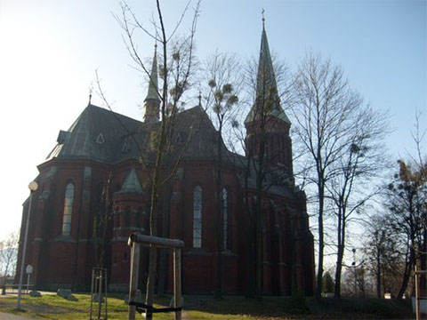 Католический костел, Тршинец (Чехия)
